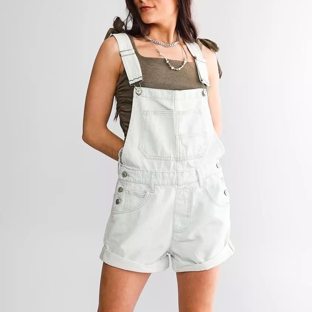 Free People Ziggy Short Overalls Size XL